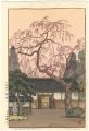 <strong>Yoshida Toshi</strong><br>Cherry Blossoms by The Gate