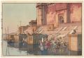 <strong>Yoshida Hiroshi</strong><br>The Ghat at Varanasi