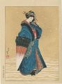 <strong>Hokusai</strong><br>Beauty with Umbrella in the Sn......