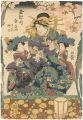 <strong>Kunisada I</strong><br>Courtesans of the Tamaya in th......
