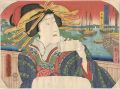 <strong>Toyokuni III, Hiroshige I</strong><br>諸国名所　三国ノ湊