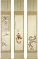 <strong>北沢楽天・省耕・文藝</strong><br>Scroll Painting : Momotaro, Do......