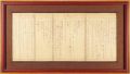 <strong>Hasegawa Toshiyuki</strong><br>Autograph manuscript 