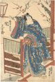 <strong>Kunisada I</strong><br>Kabuki Play: Yoshino-yama Yuki......