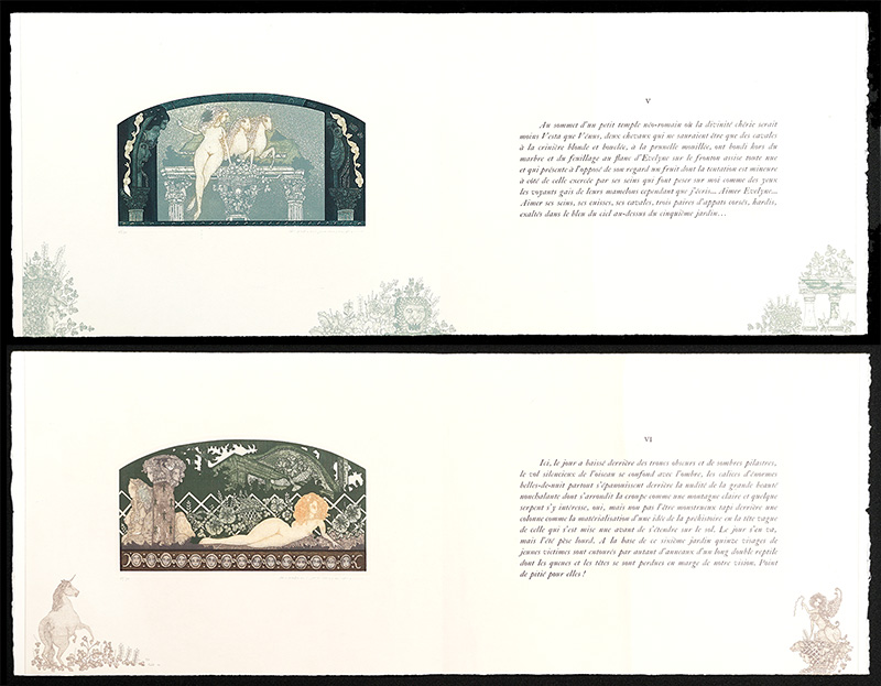 銅版画 : 山下清澄 フォロ・ロマーノ 1 「イタリアの幻想」シリーズ