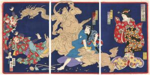 Kunisada III/Eighteen Best Kabuki Plays[歌舞伎十八番の内]