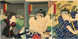 Kunichika/Kabuki Actors Prints[芝居絵]