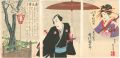 <strong>Kunichika</strong><br>Kabuki Actors Print: Ichikawa ......