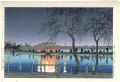 <strong>Kawase Hasui</strong><br>Shinobazu Pond at Night