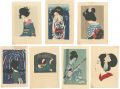 <strong>Takehisa Yumeji</strong><br>Mini woodblock prints