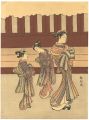 <strong>Harunobu</strong><br>Courtesan and Attendants (tent......
