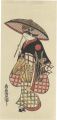 <strong>Kiyotada</strong><br>Woman with an Umbrella【Reprodu......