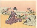 <strong>Harunobu</strong><br>A Girl Collecting Chrysanthemu......