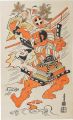 <strong>Kiyomasu I</strong><br>Kabuki Actors Print【Reproducti......