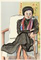 <strong>Nakagawa Kazumasa</strong><br>Woman Sitting on a Chair