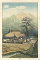 <strong>Okuyama Gihachiro</strong><br>Farmers at the foot of Mt.Asam......