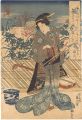 <strong>Kunimaru</strong><br>Woman Holding a Pipe (tentativ......