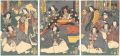 <strong>Kunisada II</strong><br>Kabuki Play: Shiro Kurenai Sak......