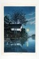 <strong>Kawase Hasui</strong><br>Dusk at Itako