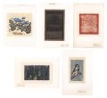 <strong>Iwata Kakutaro, Kinoshita Tomio, Sato Hiromu, Suzuki Kanji and Tsukuda Masamichi</strong><br>Prints by Five Artists (2)