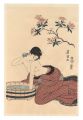 <strong>Toyokuni I</strong><br>Woman Washing Her Neck【Reprodu......