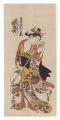<strong>Toshinobu</strong><br>Triptych of Women with Plungin......