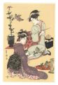 <strong>Toyokuni I</strong><br>Girl arranging flowers【Reprodu......