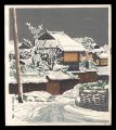 <strong>Tokuriki Tomikichiro</strong><br>One Snowy Evening of Kyoto
