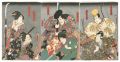 <strong>Toyokuni III</strong><br>Kabuki Play: Arigata ya O-Edo ......