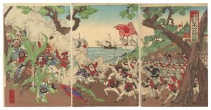 Ikuhide/Great Victory of Japanese Troops at the Battle at Seoul, Korea[朝鮮京城戦争 日本兵大勝利図]