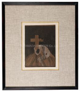 Christ and the Virgin Mary / Onchi Koshiro