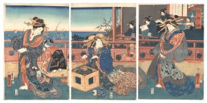 Kuniyoshi/Spring Sea[春廼海]