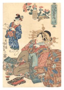 Fashionable Twelve Months / The Ninth Month / Kunisada I