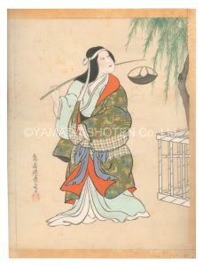 The Eighteen Great Kabuki Plays / Ja yanagi / Torii Kiyotada V