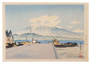 Thirty-Six Views of Mt. Fuji / Fuji of Okitsu Beach / Tokuriki Tomikichiro