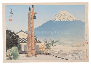 Thirty-Six Views of Mt. Fuji / Fuji of Iwabuchimachi / Tokuriki Tomikichiro