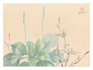 Picture Album of Various Flowers / Plantain / Oguri Yoshiji