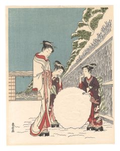 <strong>Harunobu</strong><br>Sight after snow【Reproduction】......