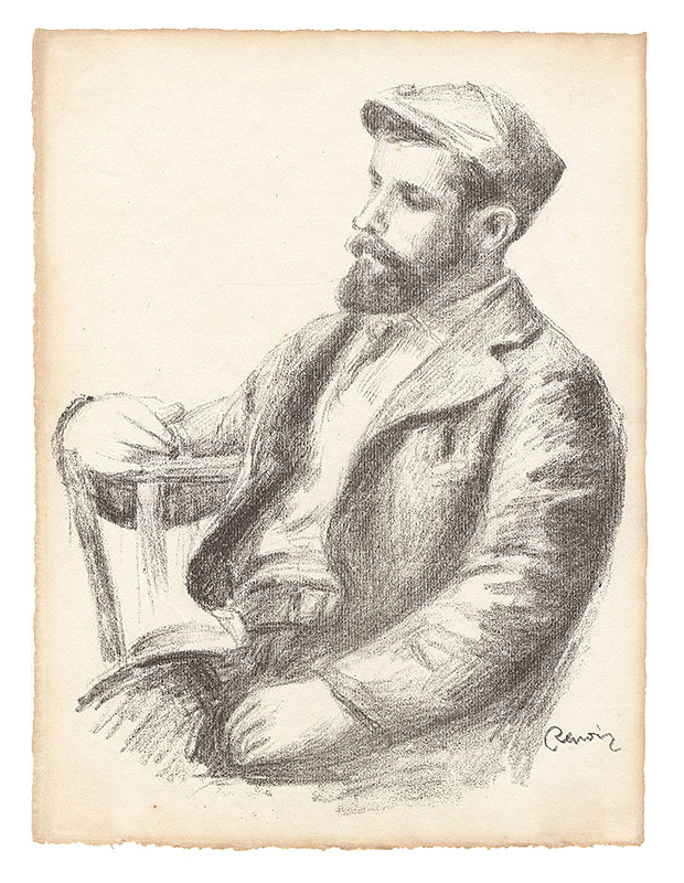 Pierre-Auguste Renoir “Louis Valtat”／