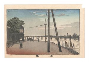 安治（探景）｢東京真画名所図解　厩橋｣